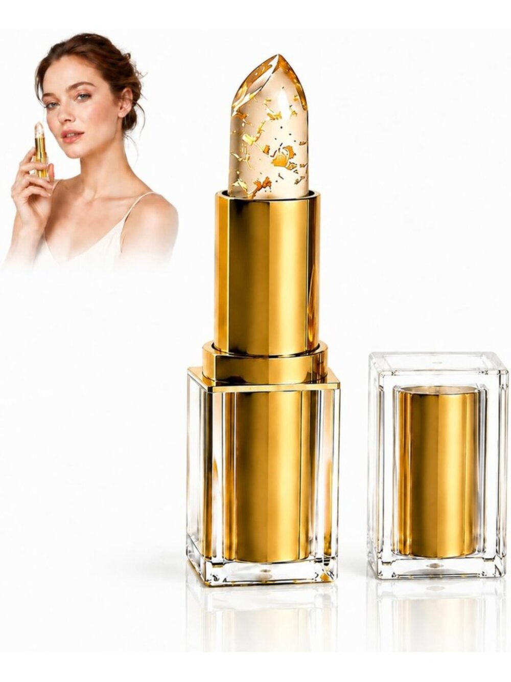 Color Changing Lip Balm - Transferproof, Long-Lasting Hydration, Moisturizing